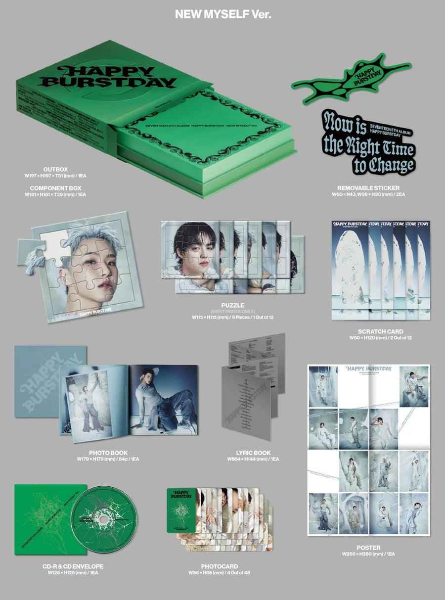 SEVENTEEN – 5th Album ‘HAPPY BURSTDAY’